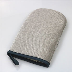 قفازات استحمام فاخرة بالجملة صديقة للبيئة من الألياف الدقيقة، قفازات تنظيف للحيوانات الأليفة من البوليستر لإزالة الشعر والفراء، متعددة الوظائف للحمام - Product Image 6