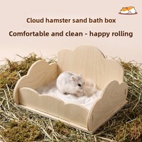 Toilette intérieure pour hamster, bac à sable de bain élargi et sans éclats, écologique, fournitures pour petits animaux de compagnie - Yilin Pet