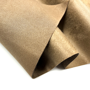 Phổ Biến Thiết Kế Dày Faux Siêu Sợi Nhỏ Vải Da Lộn Với Spandex Dệt Vải Cho Giày Lót Hành Lý Và Nhà Dệt - Product Image 3