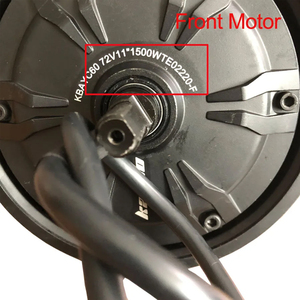 Motor de 72V 1500W con Sensor Hall para Patinete Eléctrico <span class=keywords><strong>Kaabo</strong></span> Wolf Warrior <span class=keywords><strong>King</strong></span> <span class=keywords><strong>GT</strong></span> <span class=keywords><strong>PRO</strong></span> PLUS + de 11 Pulgadas - Product Image 2