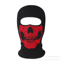 Cagoule crâne fantôme personnalisée Halloween masque de Ski masque squelette visage écharpe cache-cou pour hommes moto cyclisme en plein air