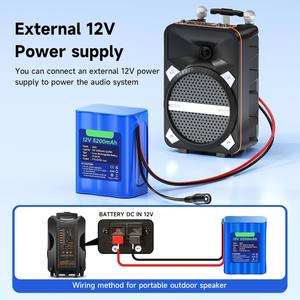 แบตเตอ<span class=keywords><strong>ร</strong></span>ี่ลิเธียมไอออนแบบชาร์จไฟได้3วินาที11.1V 5600mAh สำหรับ<span class=keywords><strong>กล้อง</strong></span> CCTV <span class=keywords><strong>กล้อง</strong></span>วิดีโอ MP3เค<span class=keywords><strong>ร</strong></span>ื่องเล่นไฟ LED แถบแบตเตอรี่ Li-ion 12V - Product Image 2