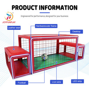 JOY FUNPLAY Jeu <span class=keywords><strong>de</strong></span> football <span class=keywords><strong>de</strong></span> <span class=keywords><strong>table</strong></span> pour deux joueurs, machine <span class=keywords><strong>de</strong></span> jeu <span class=keywords><strong>de</strong></span> football sous <span class=keywords><strong>table</strong></span>, jeu sportif - Product Image 4