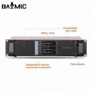 Aoshen Professional 4 Channel 2500W*4 Power <b>Amplifier</b> 10000W for Home Theater <b>Amplifier</b> Studio Recording - Product Image 4