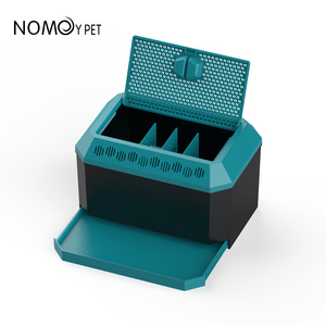 Nuovo Design in plastica blu rettangolo vivo scatola di allevamento di insetti vermi della farina grillo Dubia scarafaggio contenitore - Product Image 3