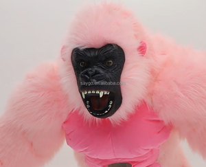 Disfraz de Mascota de Peluche con Pelo Largo, Gorila Inflable de 2.2M/2.6M/3M, Disfraz de Mascota Animal para Caminar, para Festivales de Halloween - Product Image 3