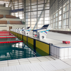 Standard-Schwimmbad-Startblock - Langlebige Wettkampfqualität Startplattform für Schwimmbäder - Product Image 4