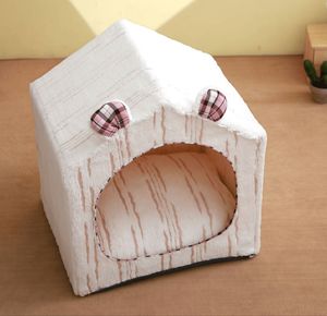 छोटे/मध्यम कुत्तों और बिल्लियों के लिए लक्जरी आधुनिक ग्रीष्मकालीन फोल्डेबल पालतू बिस्तर - Product Image 5