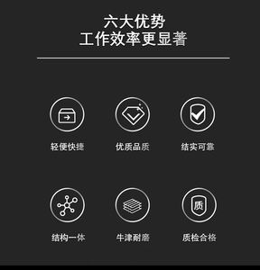 Ceinture à outils multifonctionnelle pour hommes, électriciens, charpentiers, petite ceinture à outils de ceinture, poche pour outils - Product Image 2