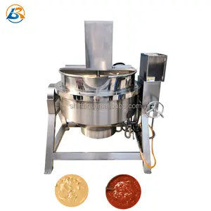 Commercial Food Mixing Pot Steam Heating Jacketed Kettle Jacketed Cooking Kettle Price