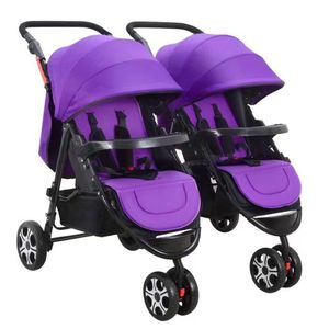 <span class=keywords><strong>2022</strong></span> Offre Spéciale et pas cher haute qualité double Bébé <span class=keywords><strong>poussette</strong></span> 3 dans 1 chine Fabrication - Product Image 2