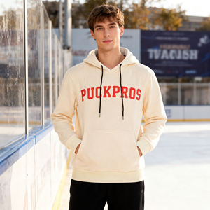 Sudaderas con Capucha de Hockey sobre Hielo de Algodón con Diseño Personalizado OEM, con Estampado, Unisex, Resistentes al Viento, Antibacterianas, Ropa Deportiva - Product Image 1