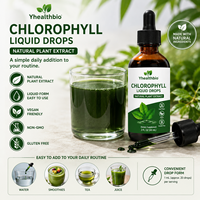 Gouttes liquides de chlorophylle de haute pureté, extrait végétal liquide pour préparation de boissons maison DIY