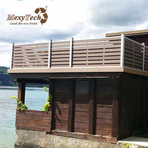 Valla <span class=keywords><strong>Meco</strong></span> de WPC, Coextruida, Ignífuga, Lijada con Superficie Relieveada, 6 Pies de Alto, Servicio de Modelado 3D - Product Image 3