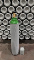 Cilindro de Gas de Acero sin Costuras Recargable de 8L, 10-50L, 13.4L (10KG) con Certificación TPED/ISO, para Ar/CO2/O2/N2, Grado Alimenticio, 1 FCL para Europa, ¡Oferta Caliente!