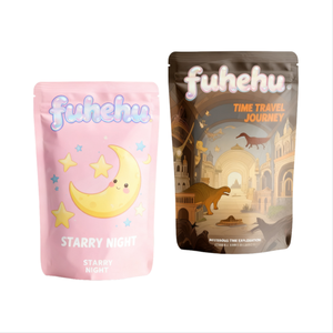 Pochette zip-lock en plastique holographique personnalisée pochette debout étanche à l'humidité pour le stockage des aliments sacs en mylar réutilisables sous vide - Product Image 3