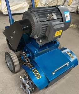 380V điện đi bộ phía sau mặt đất scavenger lưỡi động cơ 500mm đôi HOB sàn sạch hơn cho động cơ xây dựng thành phần cốt lõi - Product Image 5