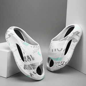 Custom LOGO Yezzy manufacturer Slides Slippers Summer Foam Runner Fashion Beach Sport Slides Slippers for Men