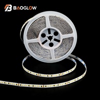 Bestseller 18W/M DC 24V IP20 Kupfer 8mm Flexible Schlangenlichter 3000K+6000K SMD2835 LED-Streifenlichter 3000K+6000K Warmweiß RoHS