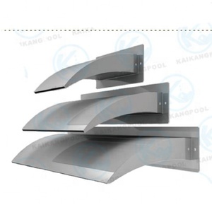 Cascade de <span class=keywords><strong>piscine</strong></span> rectangulaire en acier inoxydable, lumière rvb, Cascade de <span class=keywords><strong>piscine</strong></span>, <span class=keywords><strong>lame</strong></span> <span class=keywords><strong>d</strong></span>'<span class=keywords><strong>eau</strong></span>, Cascade acrylique <span class=keywords><strong>Led</strong></span> - Product Image 2