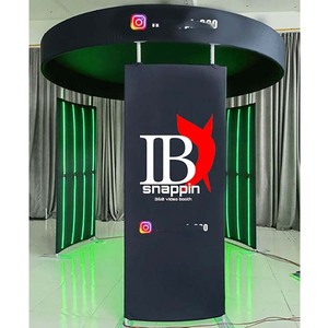 Automatique Rotation 3D Électrique Rotation 360 Photomaton 360 Gonflable Sans Fil Automatique Rotation Selfie Personnalisé Gonflable - Product Image 3