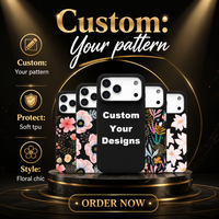 Coque de téléphone portable en TPU souple à motif personnalisé, finition mate antichoc pour iPhone 17 16 Air Pro Max