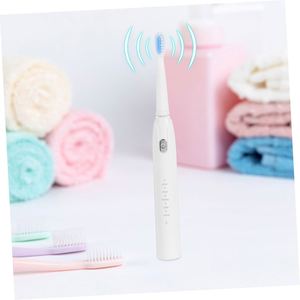 แปรงสีฟันไฟฟ้าโซนิคพร้อมขนแปรงนุ่ม กันน้ำ IPX7 หัวแปรงสีฟันแบบเปลี่ยนได้ แปรงสีฟันอิเล็กทรอนิกส์ - Product Image 4