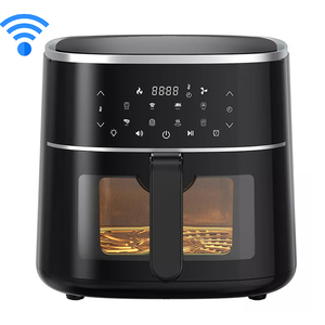 Appareils ménagers intelligents 5.5 L 6.5L 8 <span class=keywords><strong>7</strong></span> 10 <span class=keywords><strong>litres</strong></span> Tuya App contrôle <span class=keywords><strong>friteuse</strong></span> à air fonction wifi intégrée <span class=keywords><strong>friteuse</strong></span> à air électrique - Product Image 3