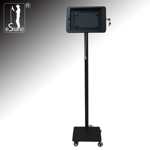 EStand Giá Trưng Bày Kiosk Sàn Bảo Mật 22022PLW Có Bánh Xe Cho Màn Hình Máy Tính Bảng <span class=keywords><strong>iPad</strong></span> 12.9 Inch - Product Image 6