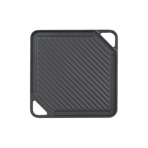 <span class=keywords><strong>Plaque</strong></span> <span class=keywords><strong>de</strong></span> <span class=keywords><strong>cuisson</strong></span> en <span class=keywords><strong>fonte</strong></span> pré-assaisonnée <span class=keywords><strong>pour</strong></span> grills à gaz et plaques <span class=keywords><strong>de</strong></span> <span class=keywords><strong>cuisson</strong></span> carrées, plates et à nervures - Product Image 1