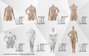 Nouveau produit Mannequin torse féminin <span class=keywords><strong>sexy</strong></span> en fibre de verre demi-corps supérieur - Product Image 4