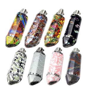 Tubo de Escape Hexagonal Personalizado, Apto para Motocicletas y Scooters Yongyuan, Chunfeng y Ninja, Accesorio de Modificación - Product Image 1