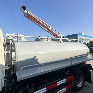 Camion de drainage des eaux usées de 5000 litres, camion de nettoyage des égouts, camion de vidange par aspiration, camion de nettoyage des fosses septiques, camion de nettoyage des canalisations - Product Image 3