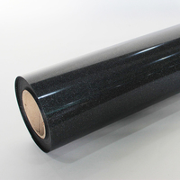 Paquete de vinilo de transferencia de calor con purpurina Yesion HTV, hojas de 10 "X 12", vinilo para planchar para camisas DIY