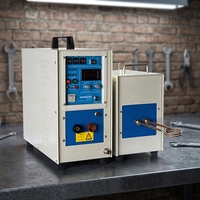 Machine de chauffage par induction à ressort hélicoïdal CNC contrôlée par PLC haute fréquence 150KW 380V, économie d'énergie, engrenage à haute rigidité, roulement