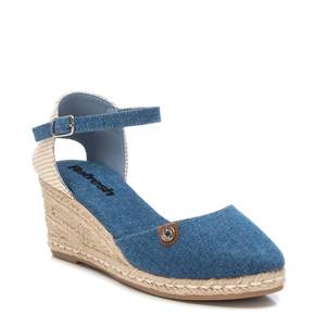 Espadrillas Donna Refresh con Zeppa in Jeans - Product Image 1