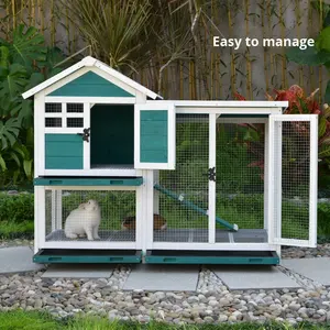 <span class=keywords><strong>Cage</strong></span> à lapins anti-urine de luxe à double couche, type tiroir, <span class=keywords><strong>cage</strong></span> à pigeons, <span class=keywords><strong>cage</strong></span> à poulets, fond en maille, pour extérieur, livraison gratuite - Product Image 2