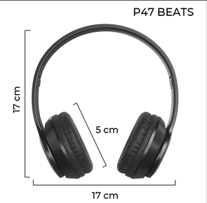 Mini écouteurs sans fil 2022 P47 TWS, support de carte TF, casque <span class=keywords><strong>bluetooth</strong></span> pliable à dents bleues, oreillettes basses - Product Image 6