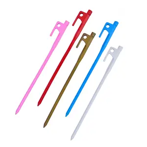 20/25cm Camping Casting Zelt Rock Stakes Outdoor Hoch leistungs zelt Pegs Markise Boden Nägel Camping Zubehör