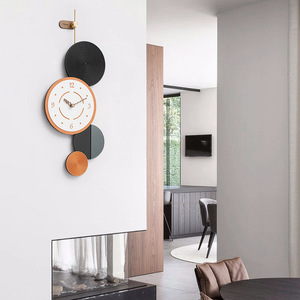 Wall <b>Clock</b> Large Size Round Quartz <b>Battery</b> Powered Living Room Oversized Modern Design - Product Image 4