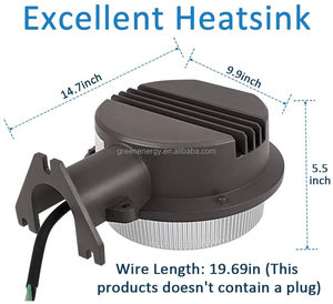 Đèn Chuồng LED ETL CETL 70W, Đèn Sân Trong Cảm Biến Quang Gắn Cực - Product Image 5