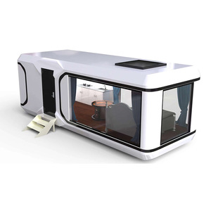 Maison mobile en aluminium, capsule spatiale, maison de camping, mini-maison, cabane mobile d'extérieur - Product Image 1