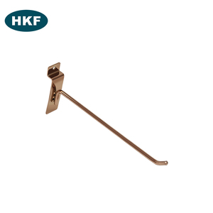 Tùy chỉnh cửa hàng kim loại sắt treo quần áo hiển thị móc siêu thị Kệ slatwall dây giá - Product Image 5