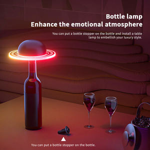 Lampada da tavolo LED pianeta modalità <span class=keywords><strong>musica</strong></span> RGB luce notturna ricaricabile per la lettura di scrittura arredamento illuminazione interna - Product Image 3