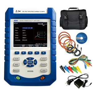 Analizador de Calidad de Energía Portátil Multifuncional SA2100, Sistema Monofásico o Trifásico - Product Image 1