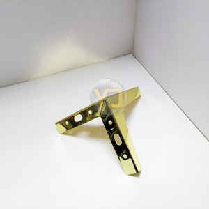 Carbon Steel Cabinet Furniture <b>Legs</b> Gold Heavy Duty Industrial Design <b>For</b> Kitchen Bathroom Cupboard Modern Minimalist - Product Image 4