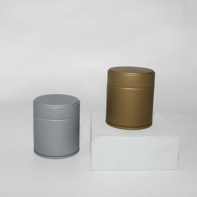 60*68mm Metal Packaging 30g Tin Cans Pull Tab Screw Lid Airtight Tea Tin for Matcha for Candies Chocolate Lollipops Sugar