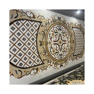 Khách sạn sang trọng sảnh đá cẩm thạch bằng tia nước huy chương thiết kế sàn đá cẩm thạch đẹp bằng tia nước mô hình gạch cho tường và sàn granit slab - Product Image 1