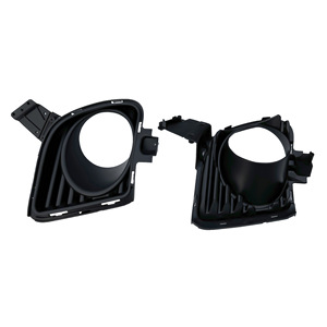 Biseles de luces antiniebla para BMW Mini R56S R56JCW ABS, izquierdo y derecho, 51117283347 51117283348, fijación con tornillos - Product Image 1
