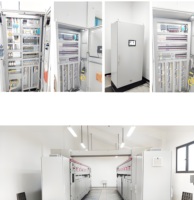 Gabinete Eléctrico para Estación de Bombeo con PLC y VFD, Control Automático y Manual, y Protección Contra Sobrecargas